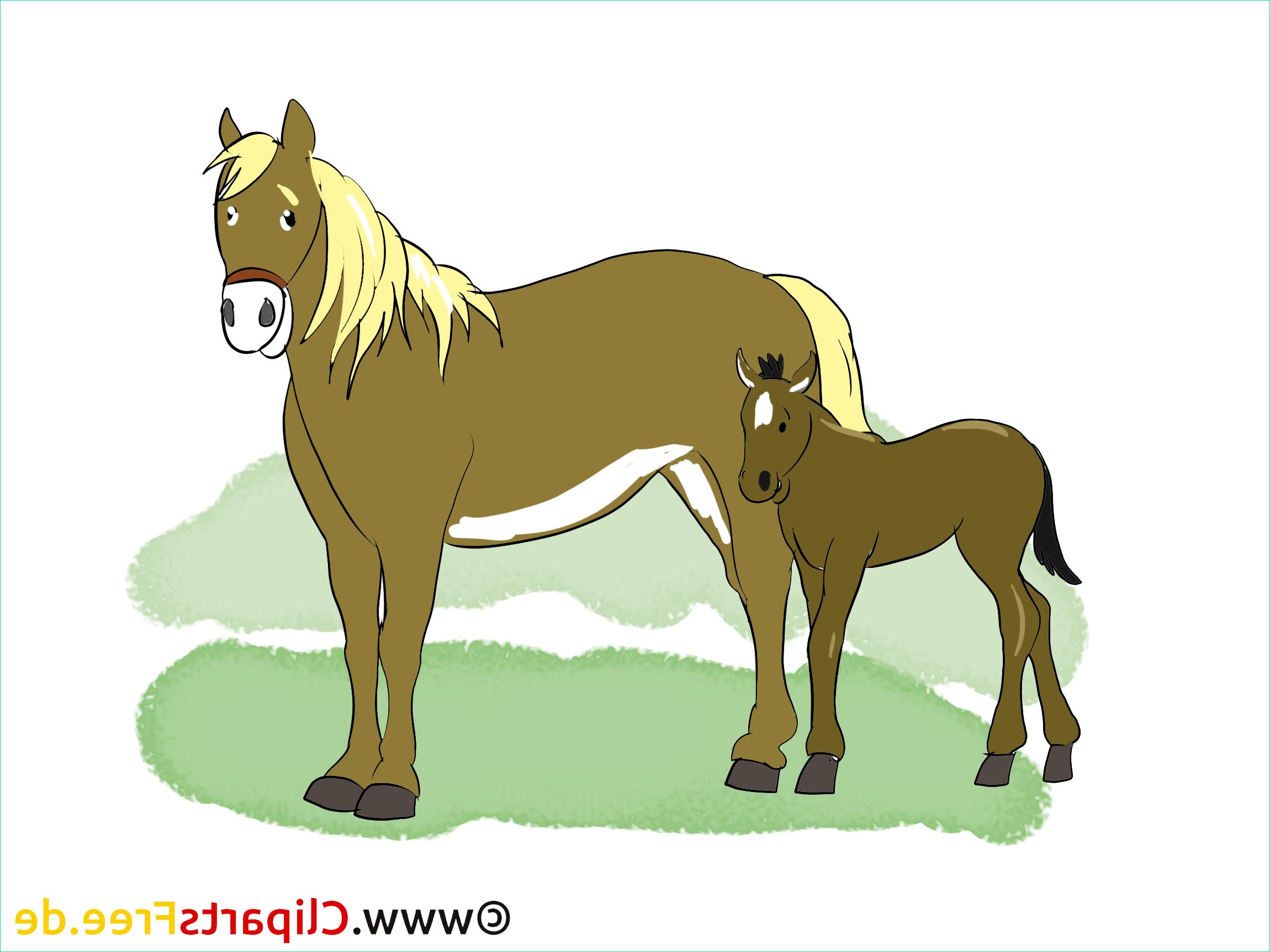 poulain dessins gratuits – cheval clipart 7208