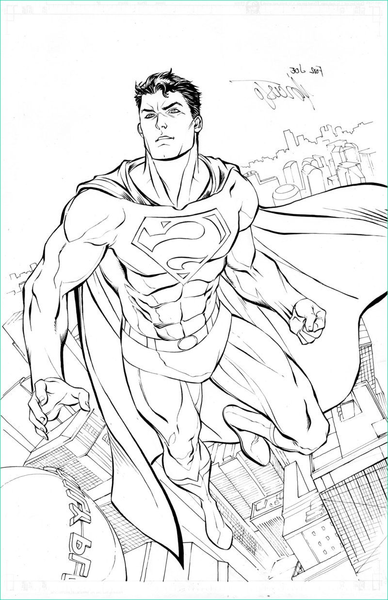 Dessin De Superman Nouveau Photos Coloriage De Superman à Colorier Pour Enfants Coloriage Superman