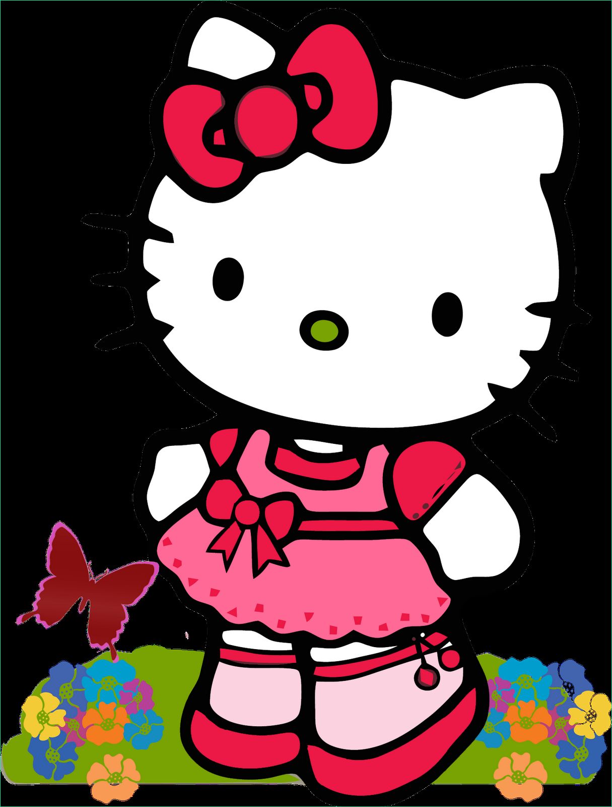 Dessin Hello Kitty En Couleur Impressionnant Image Coloriage Hello Kitty Oiseaux à Imprimer