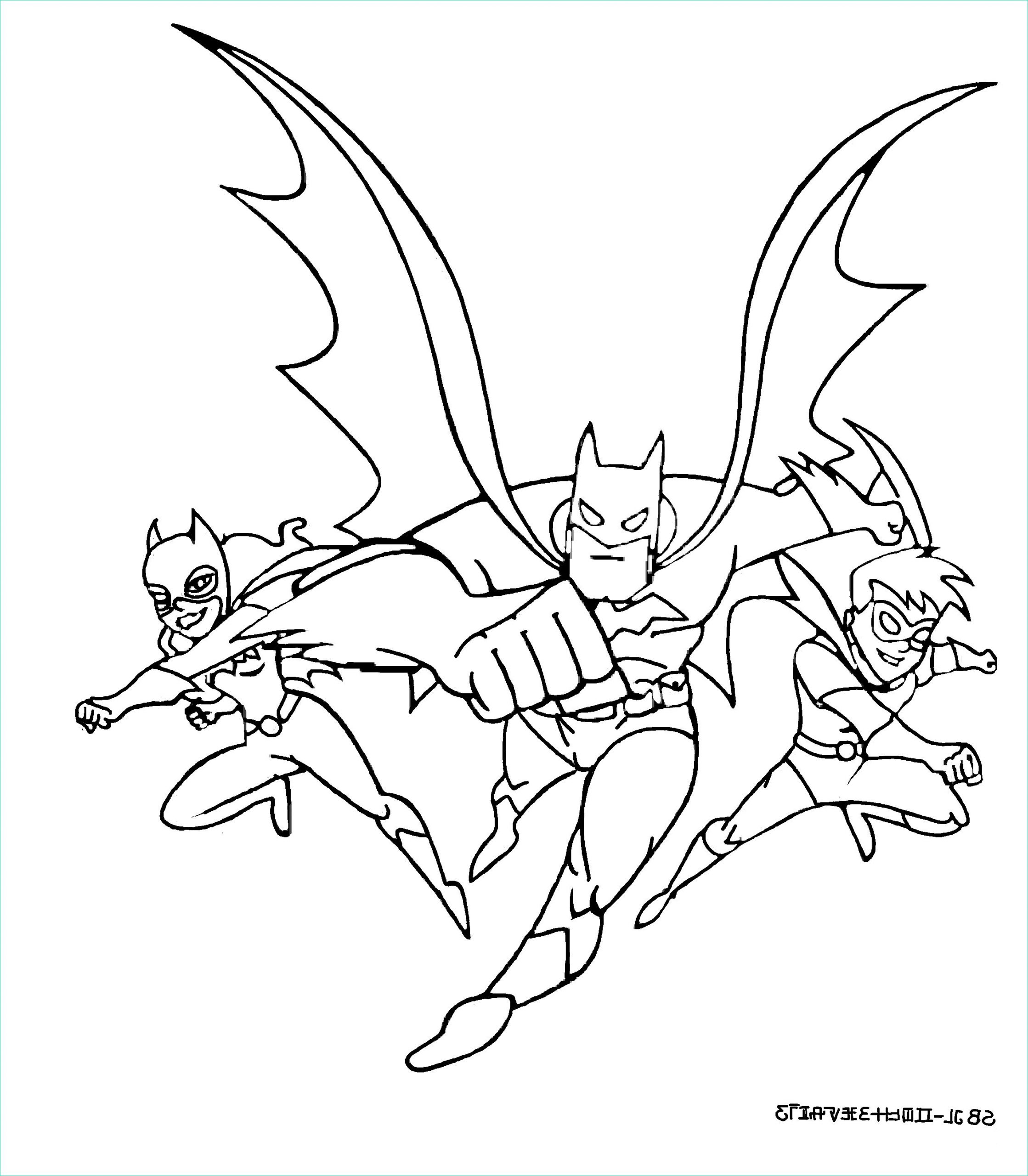 Dessiner Batman Beau Collection 310 Dessins De Coloriage Batman à Imprimer Sur Laguerche Page 33