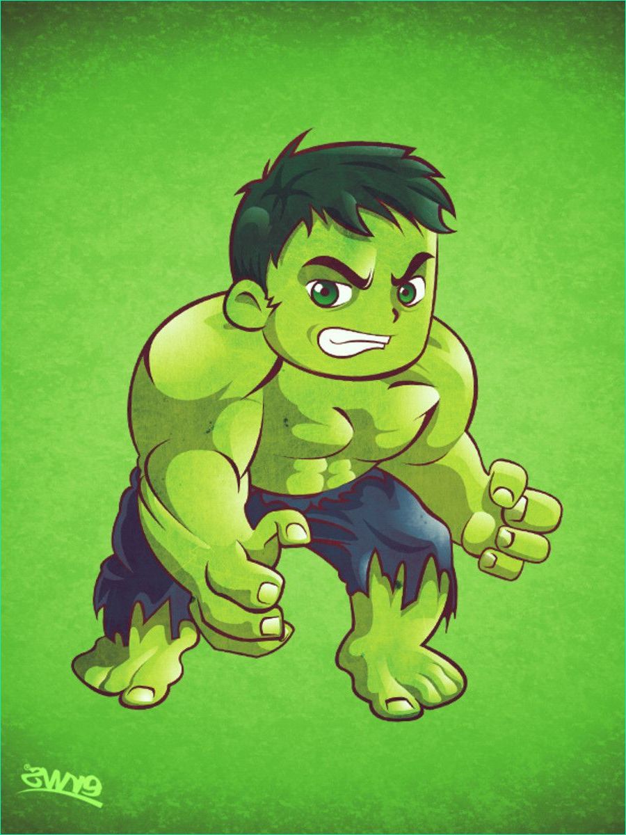 Hulk Dessin Animé Bestof Image Mini Superheroes