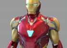 Image Iron Man Luxe Image Iron Man Mark 85 Wearable Full Armor Endgame Marvel Avengers 3d Model
