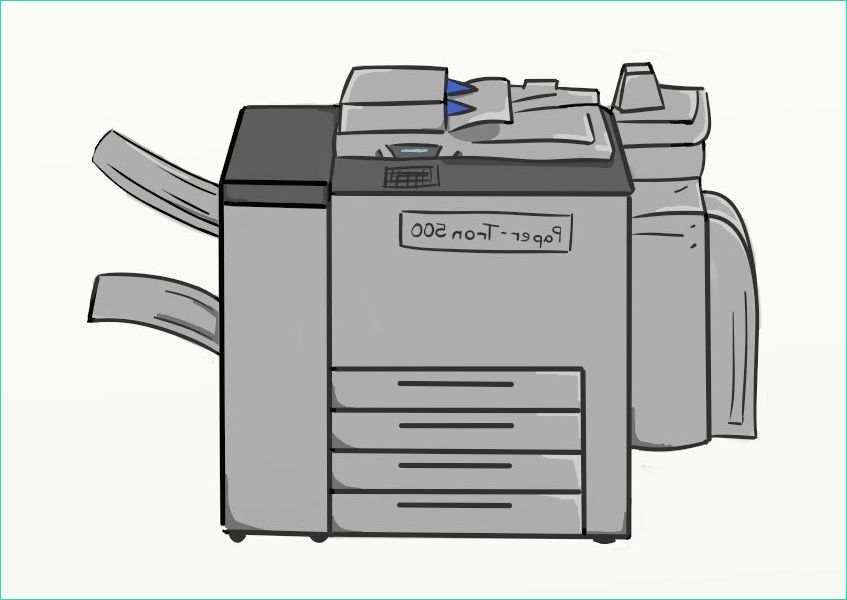 photocopier clipart