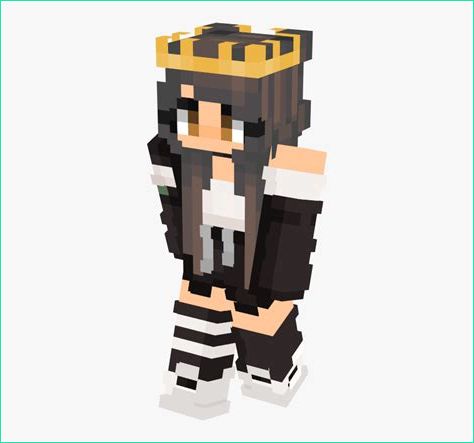 Skin Fille Minecraft Élégant Collection Minecraft Skin Girl 3d — the Latest Fashion at Great Value Prices
