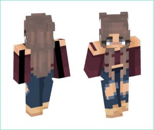 Skin Fille Minecraft Impressionnant Photos Download Detailed Girl Skin Minecraft Skin for Free Superminecraftskins