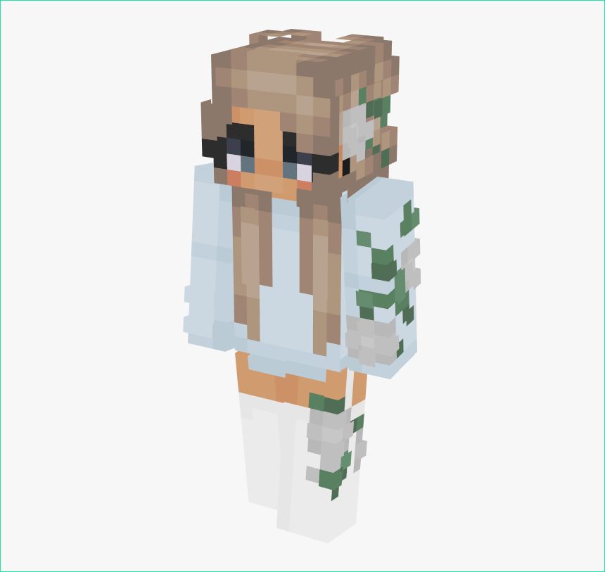 Skin Fille Minecraft Inspirant Photos Realistic Minecraft Girl Skins Hd Download Transparent Image