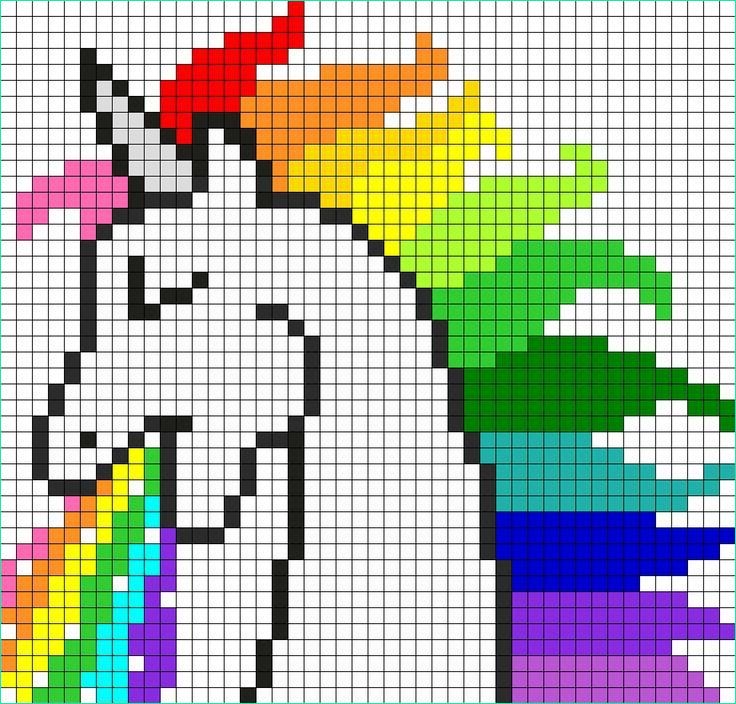 Art Pixel Licorne Unique Stock Dessin Pixel Art Licorne 31 Idées Et Designs Pour Vous Inspirer En