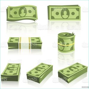 Billets Dessin Beau Stock Green Money Stacks Stock Vector Art & More Of American E