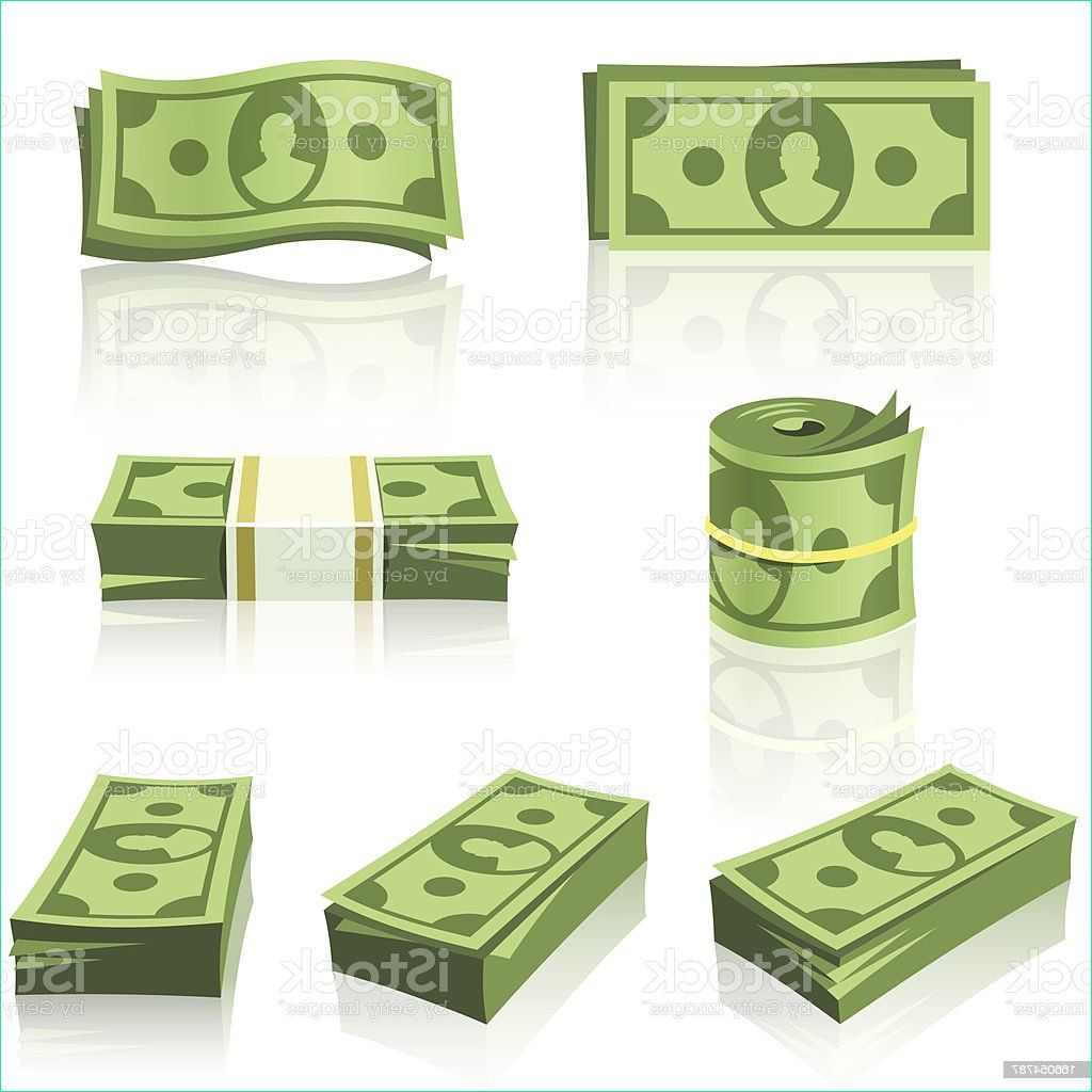 green money stacks gm