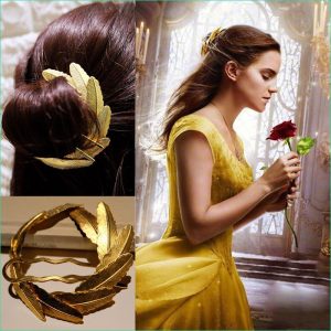 Coiffure Belle Disney Inspirant Stock Movie Beauty and the Beast Belle S Hairpin Handmade Cospaly Hair