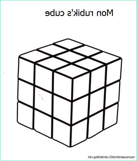 Cubes Dessin Cool Photos Activité Manuelle Mon Rubik S Cube