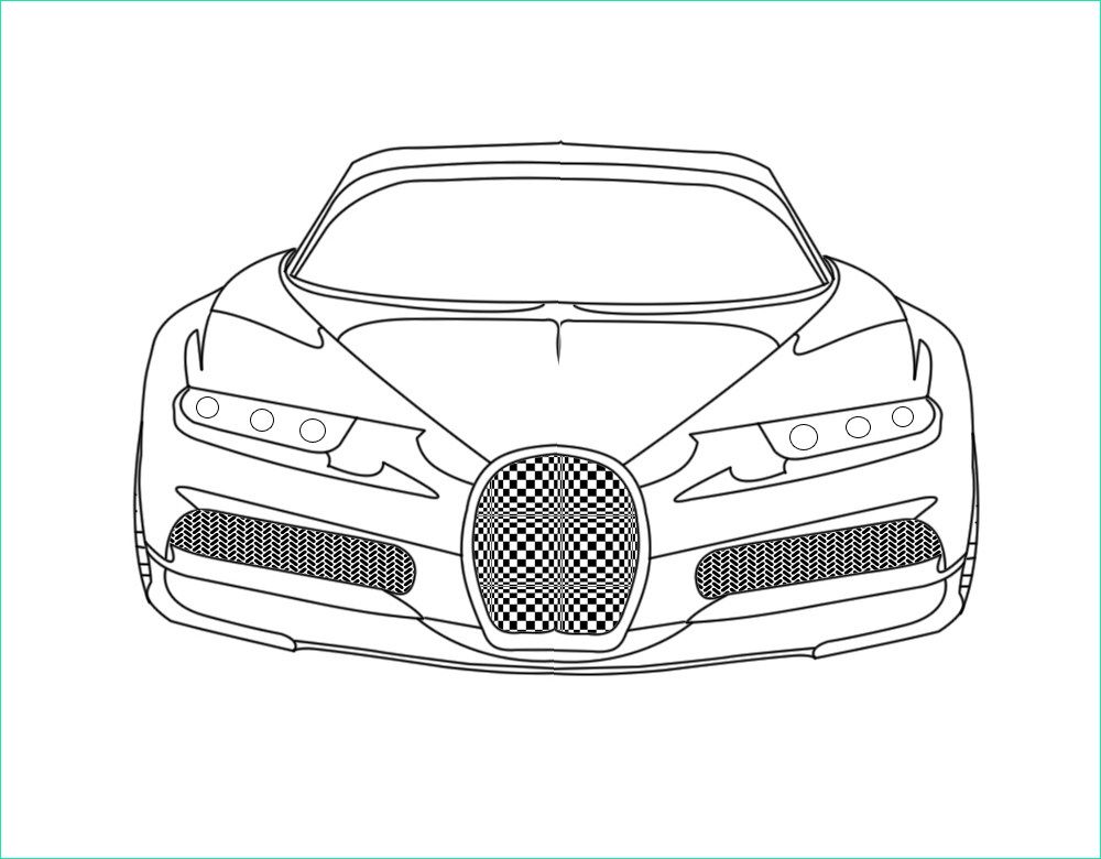Dessin Bugatti Chiron Inspirant Images Komputer ando Bugatti Chiron Ausmalbild