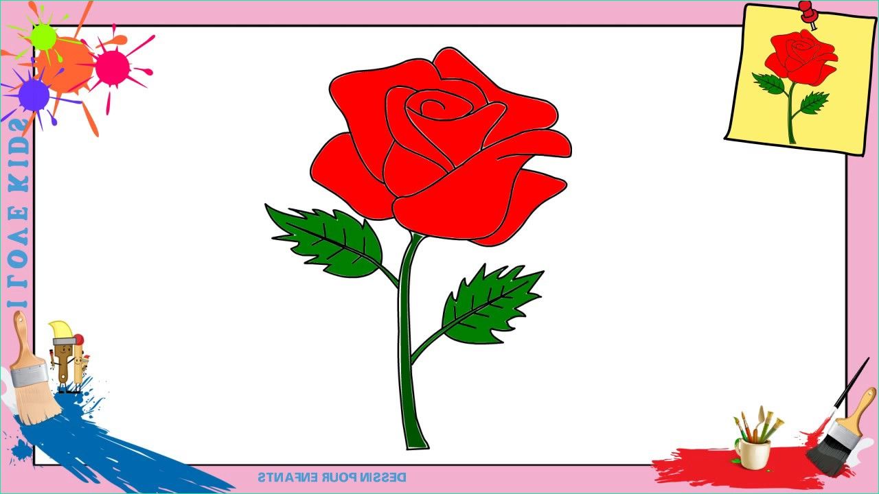 Dessiner Une Rose Facile Nouveau Collection Dessin Rose 2 Ment Dessiner Une Rose Facilement Etape Par Etape