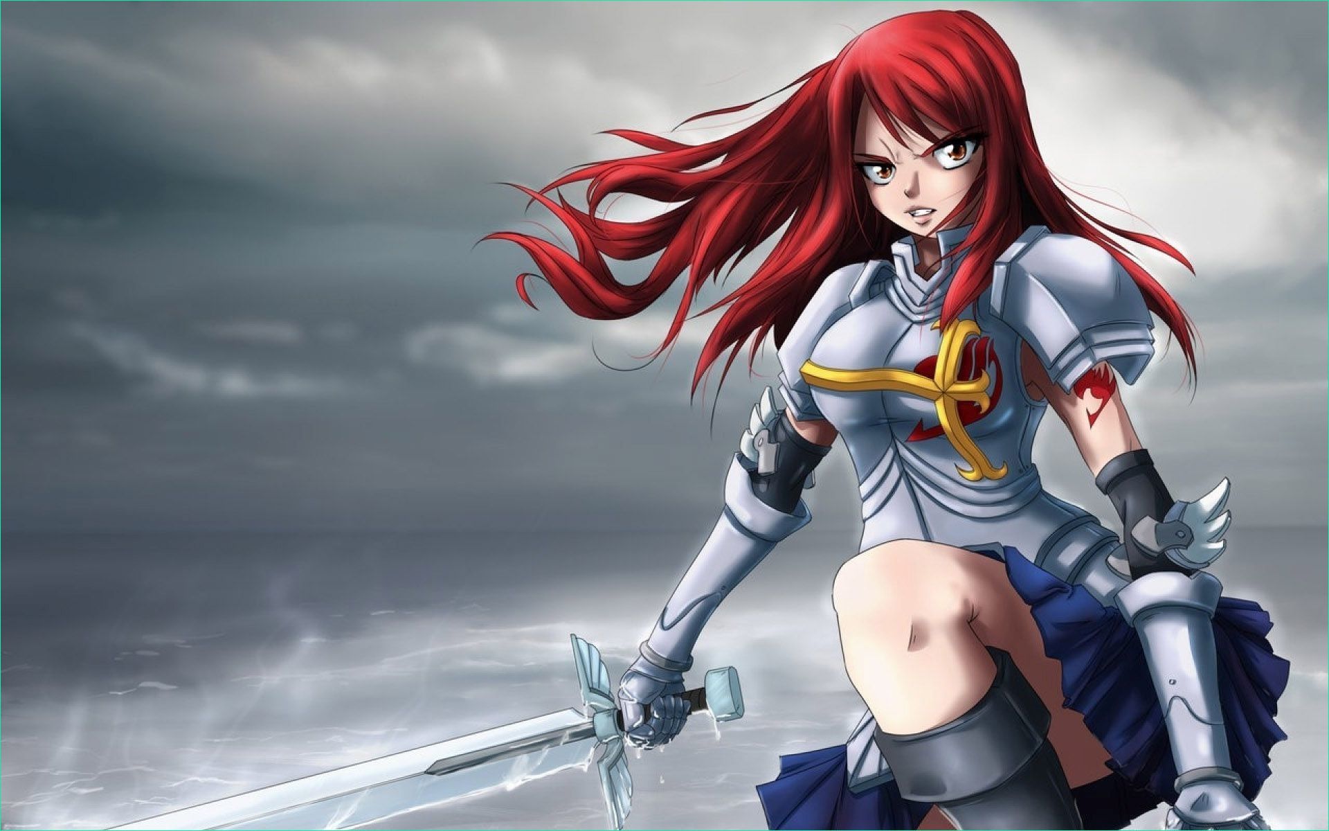 Fairy Tail Erza Impressionnant Images Erza Scarlet Wallpaper 75 Images