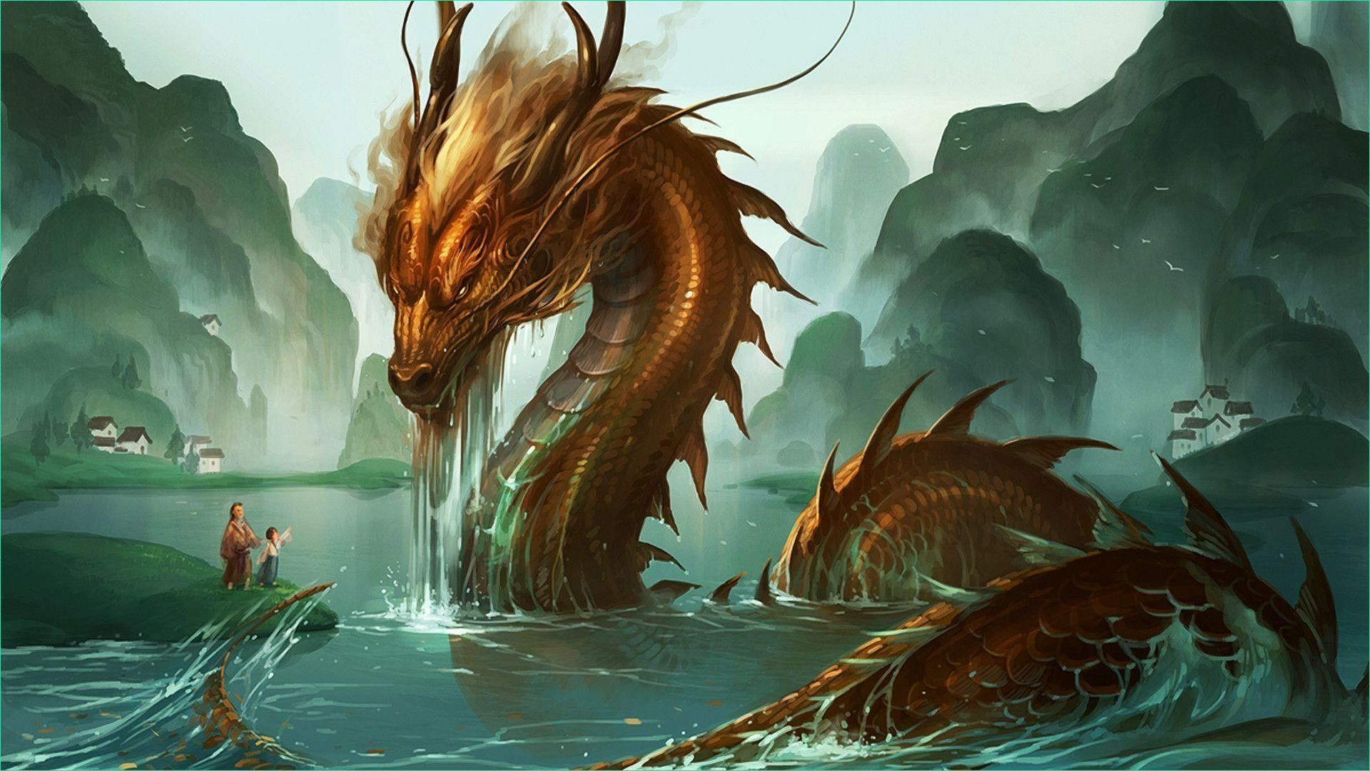 chinese dragon wallpaper
