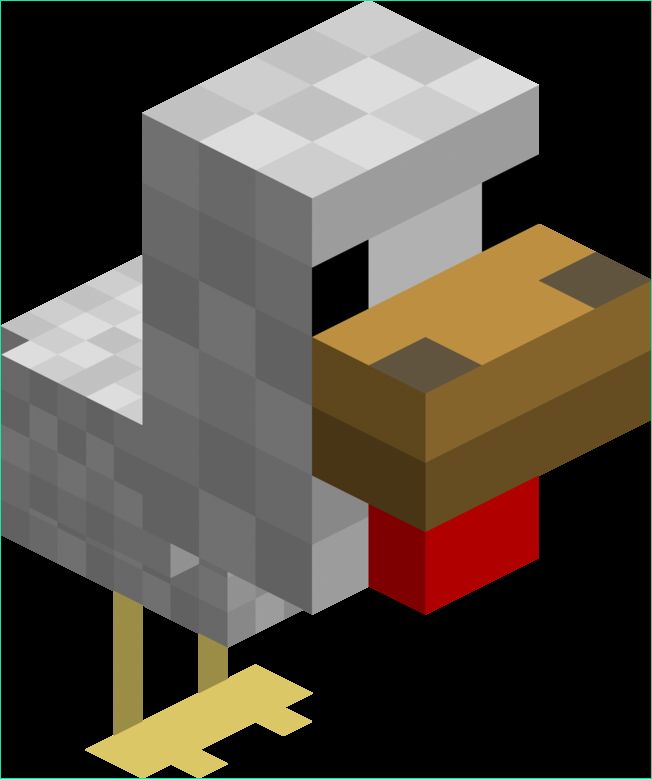 Minecraft Poulet Inspirant Photos Chicken Minecraft Wiki