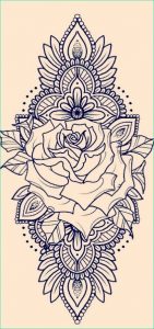 Rose Mandala Impressionnant Collection Pin On Farfalla Da Colorare