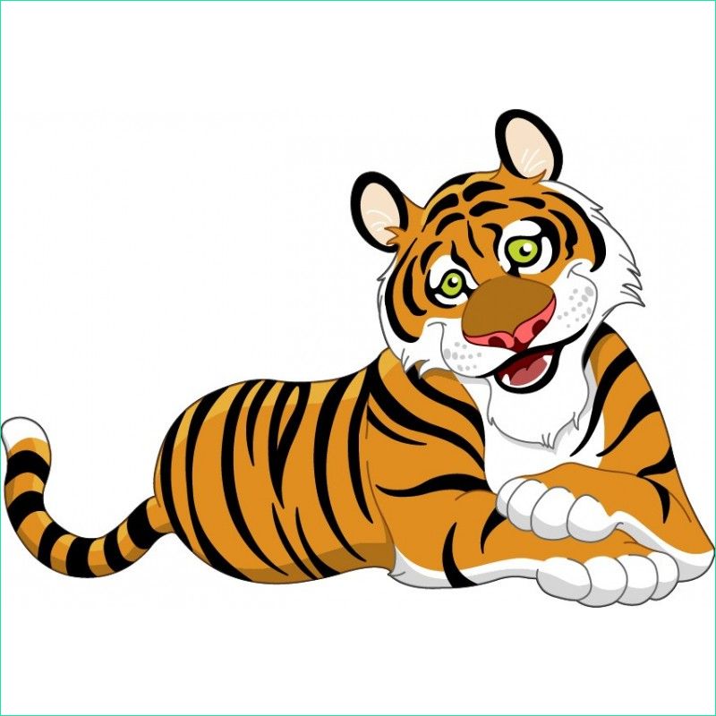 9847 stickers enfant tigre