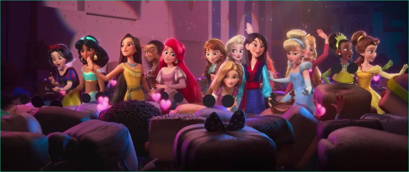 princesses disney reunies film