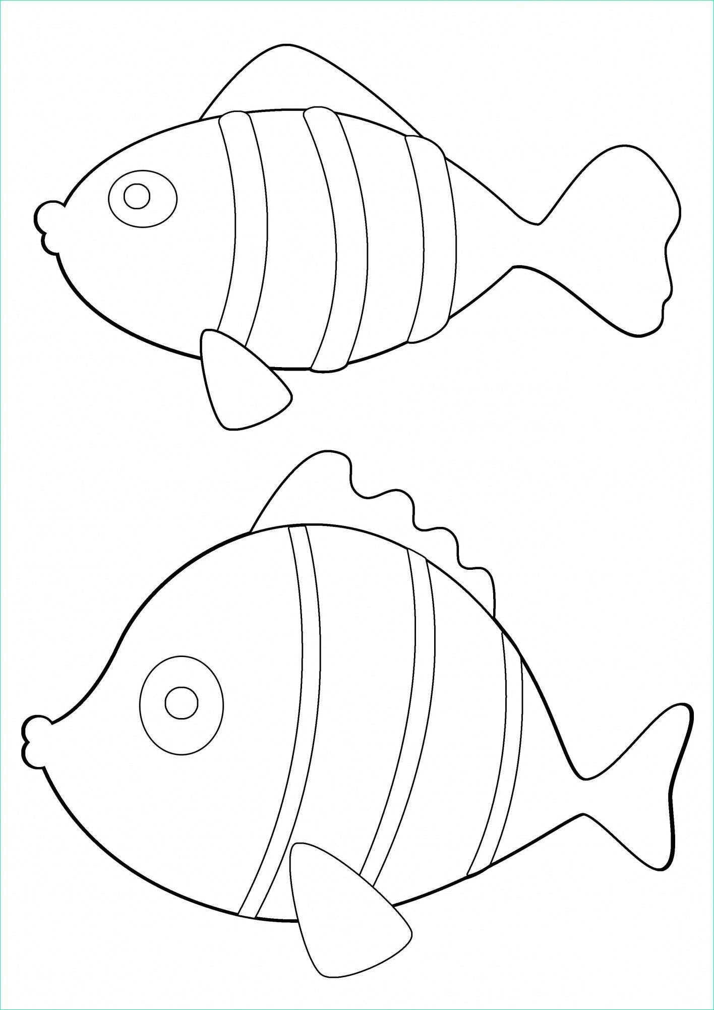 19 coloriage imprimer poisson d avril